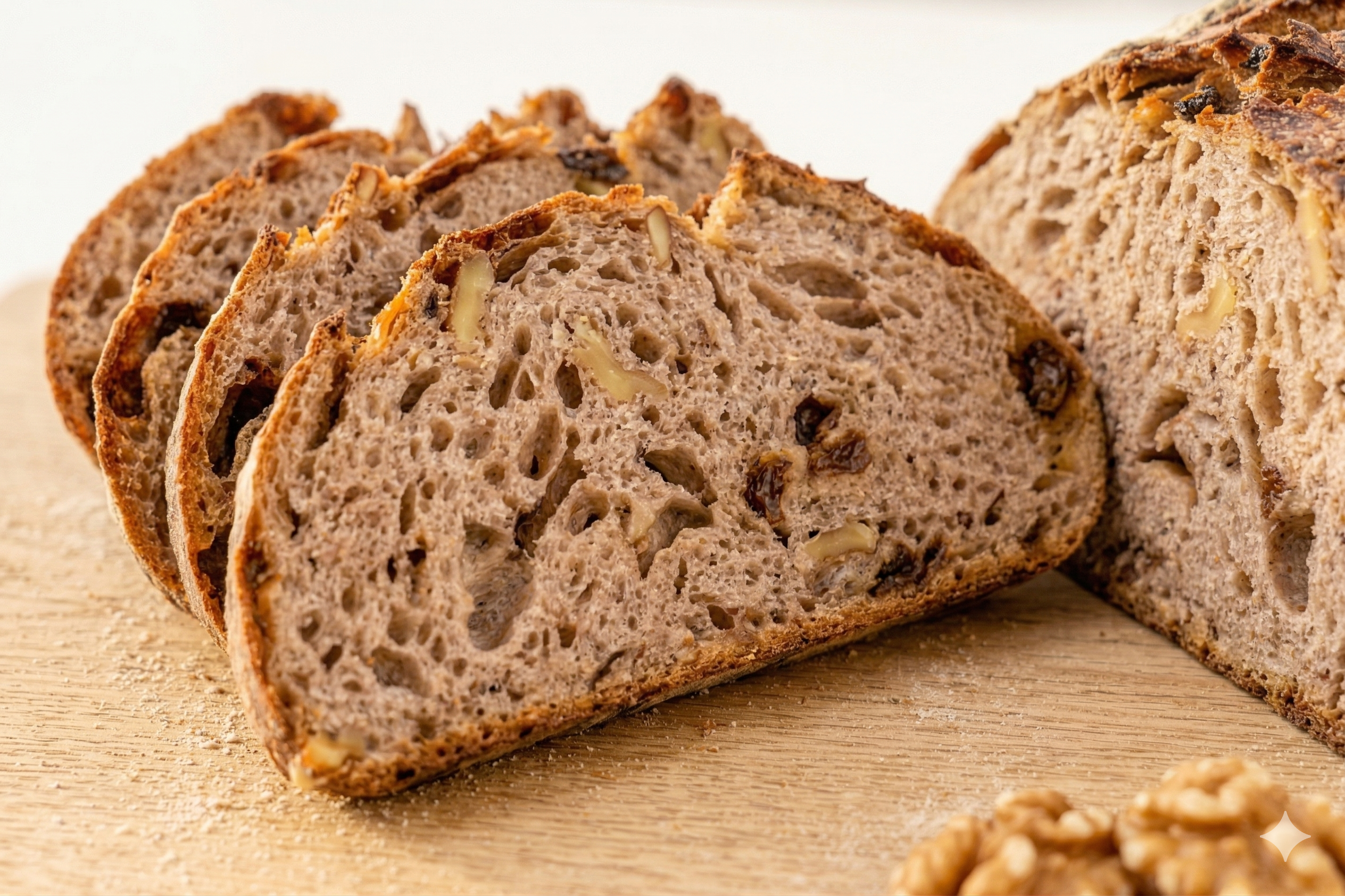 Organic Raisin & Walnut Sourdough Loaf