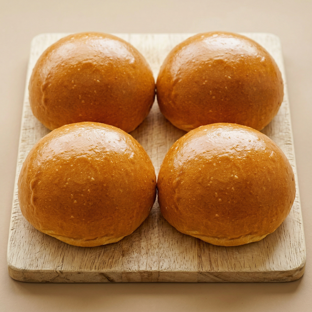 Artisanal Brioche Buns – Pack of 4