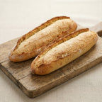 Organic Sourdough Half Baguette - Pack of 2