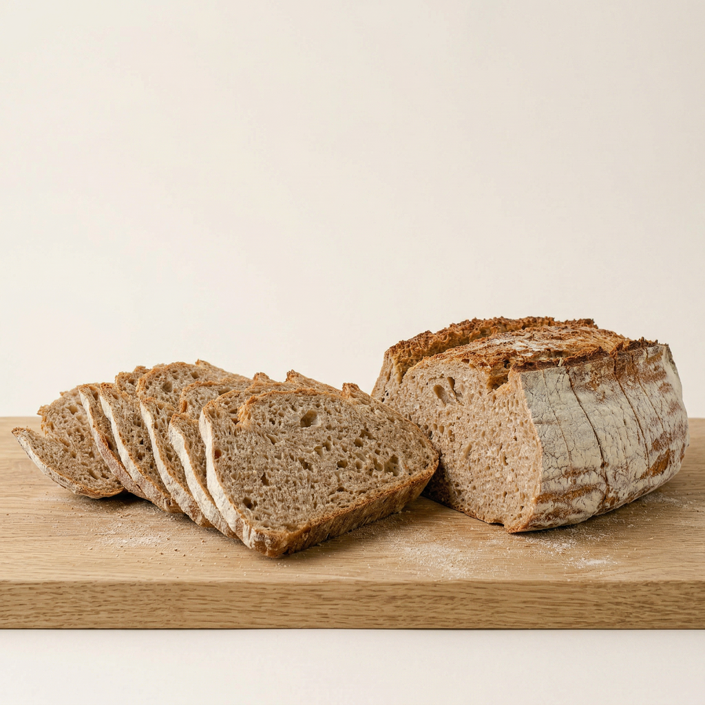 Organic Whole Wheat Sourdough Loaf